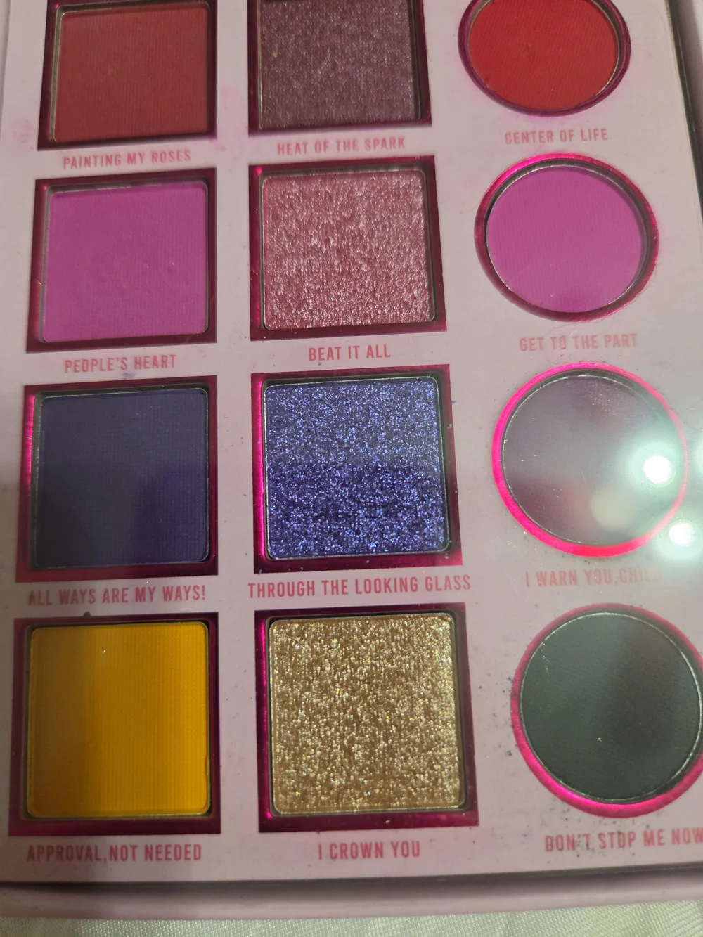 NWT Queen of Arts Pink Eyeshadow Palette by