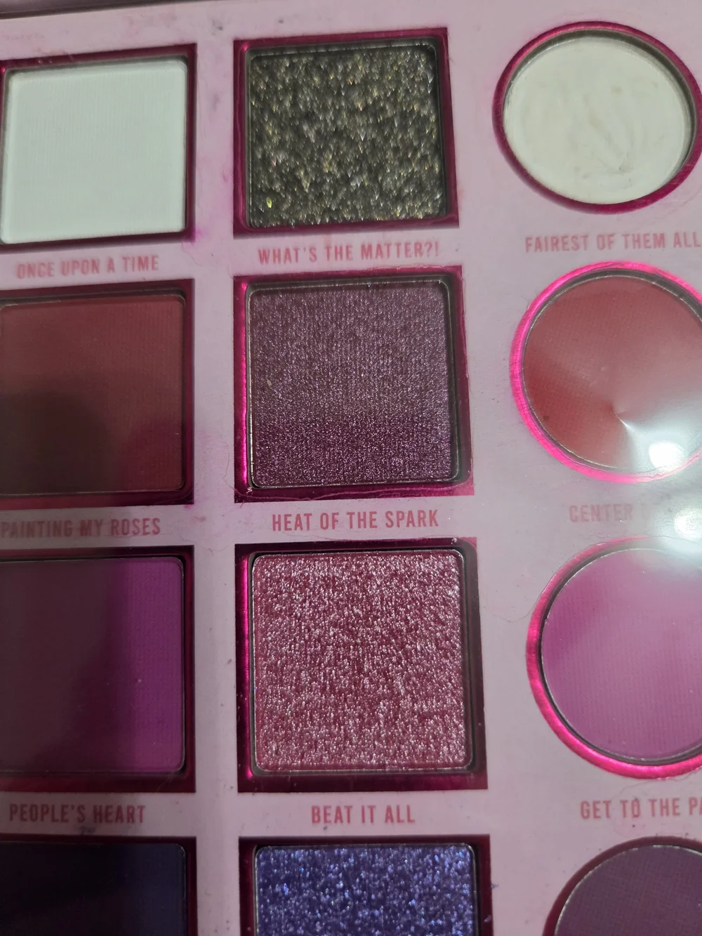 NWT Queen of Arts Pink Eyeshadow Palette by
