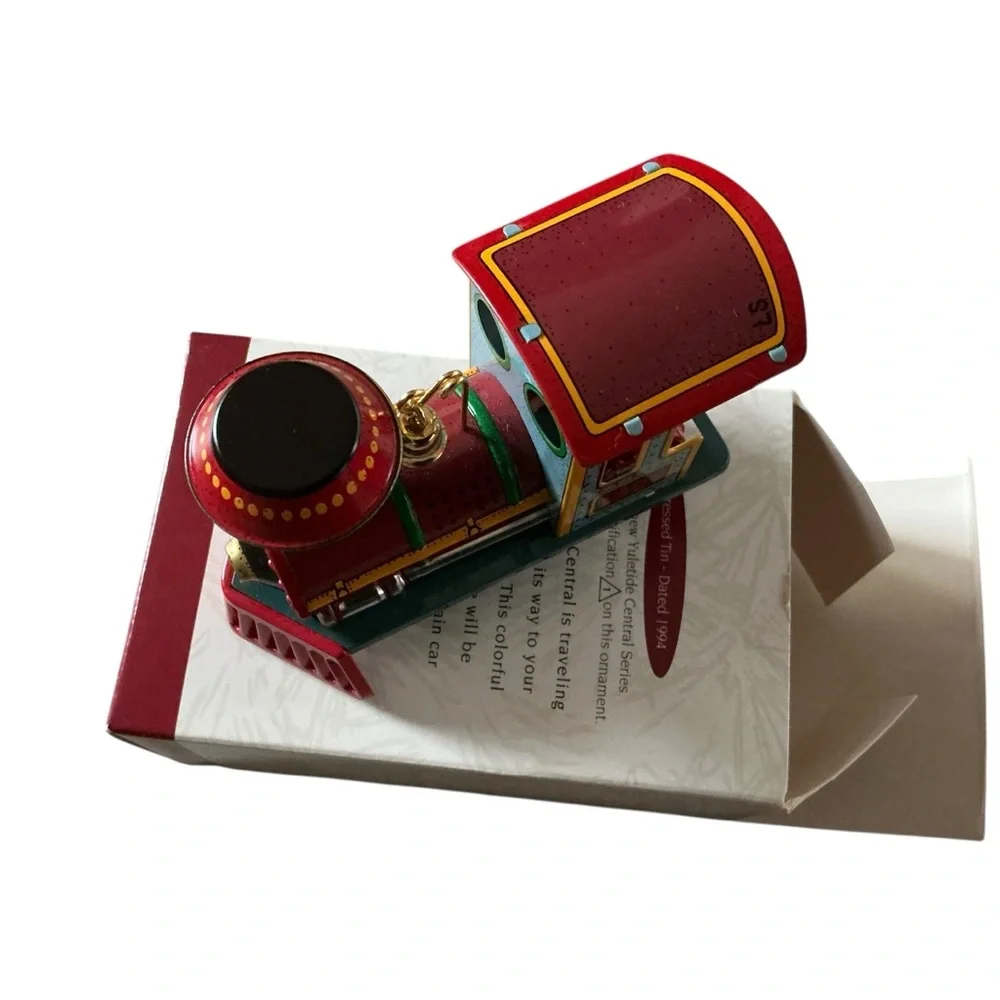 Hallmark red features charming