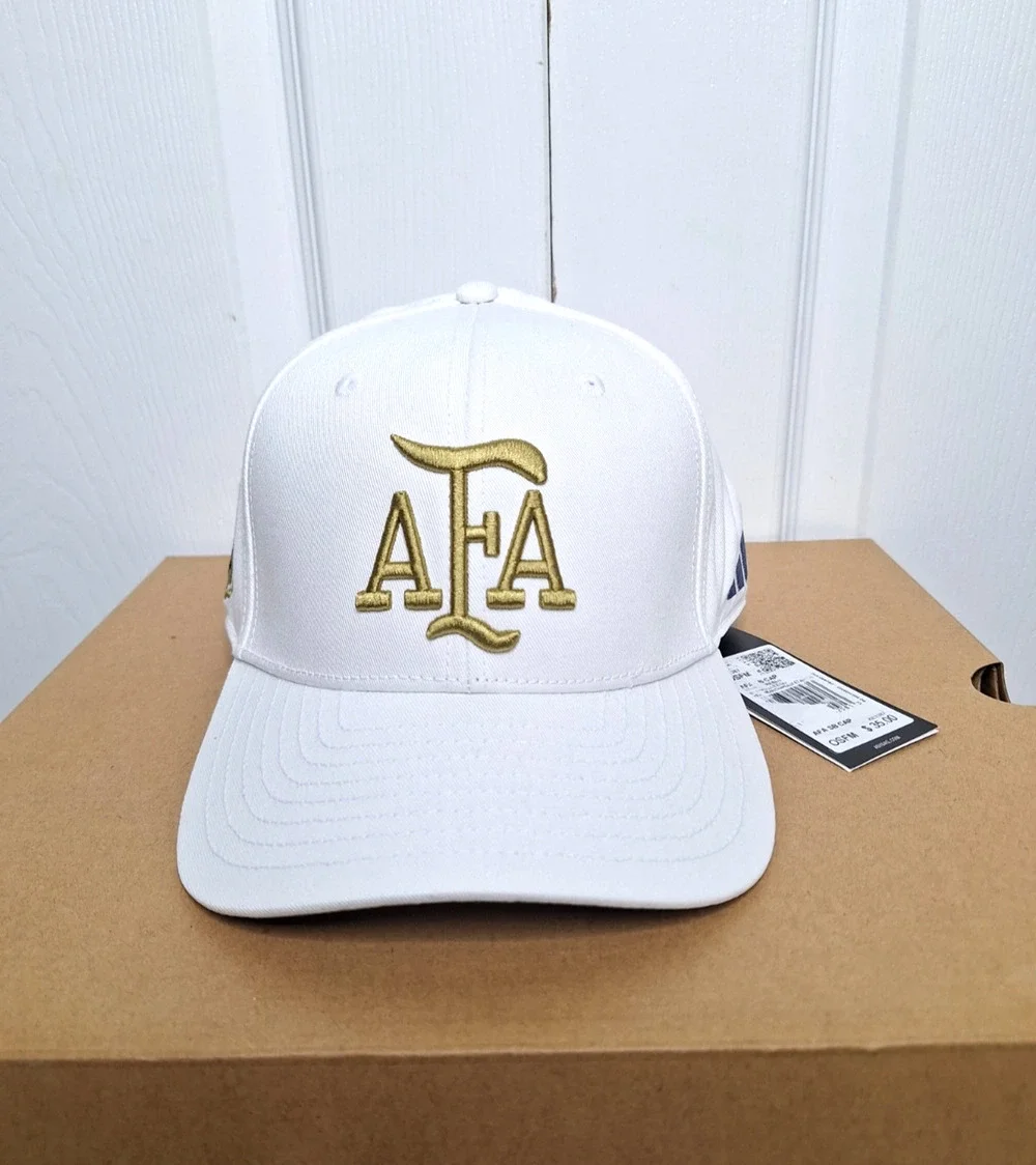 Adidas AFA Argentina National Team World Cup Soccer Hat KE1387