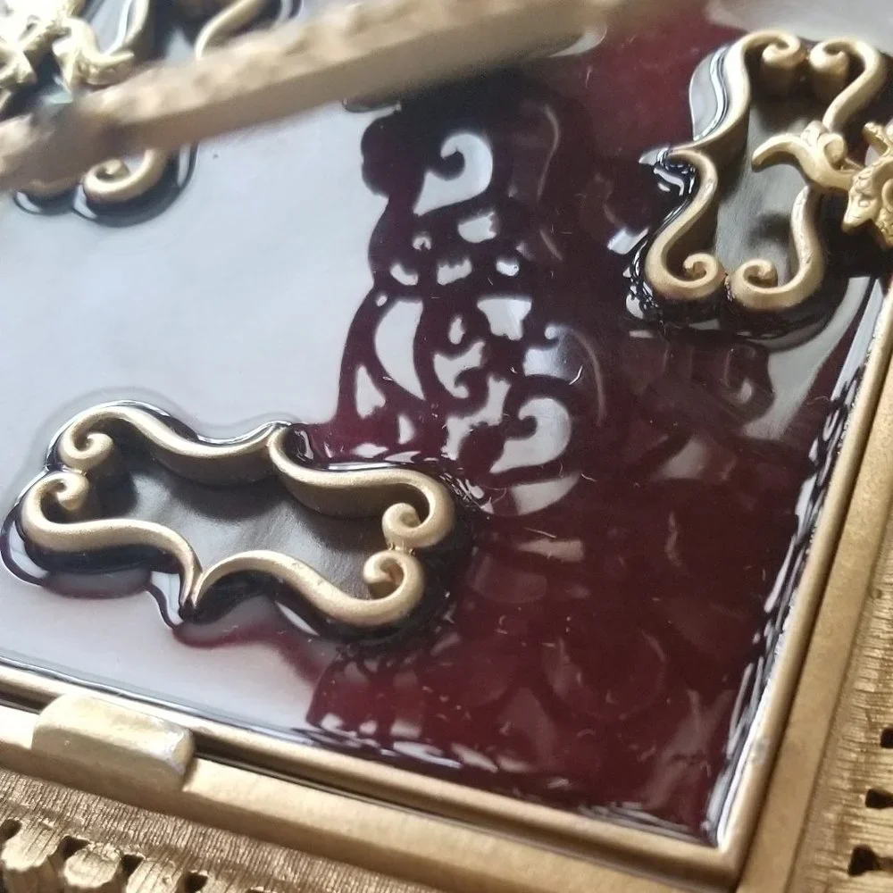RARE JAY STRONGWATER LORRAINE LUCAS LEOPARD JUNGLE PAVE CRYSTAL ENAMEL FRAME