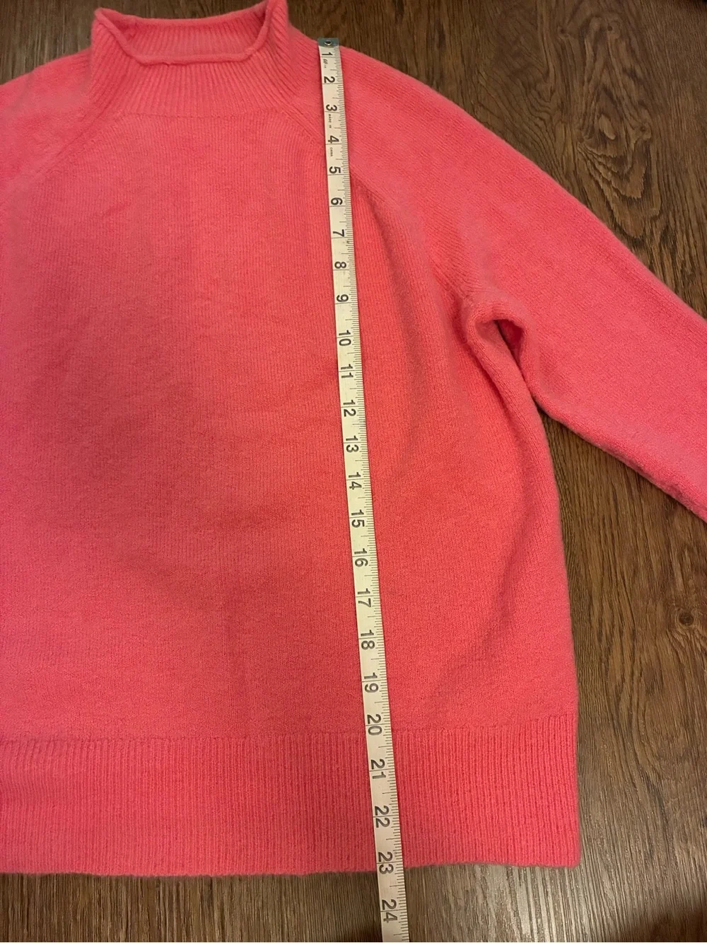 J. Crew Pink Rollneck Sweater in Supersoft Yarn- Size XS