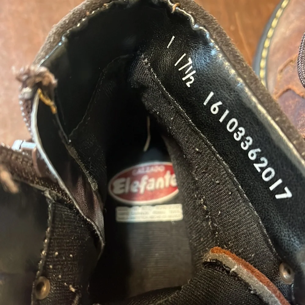 Brown Calzado Elefante Leather Boots