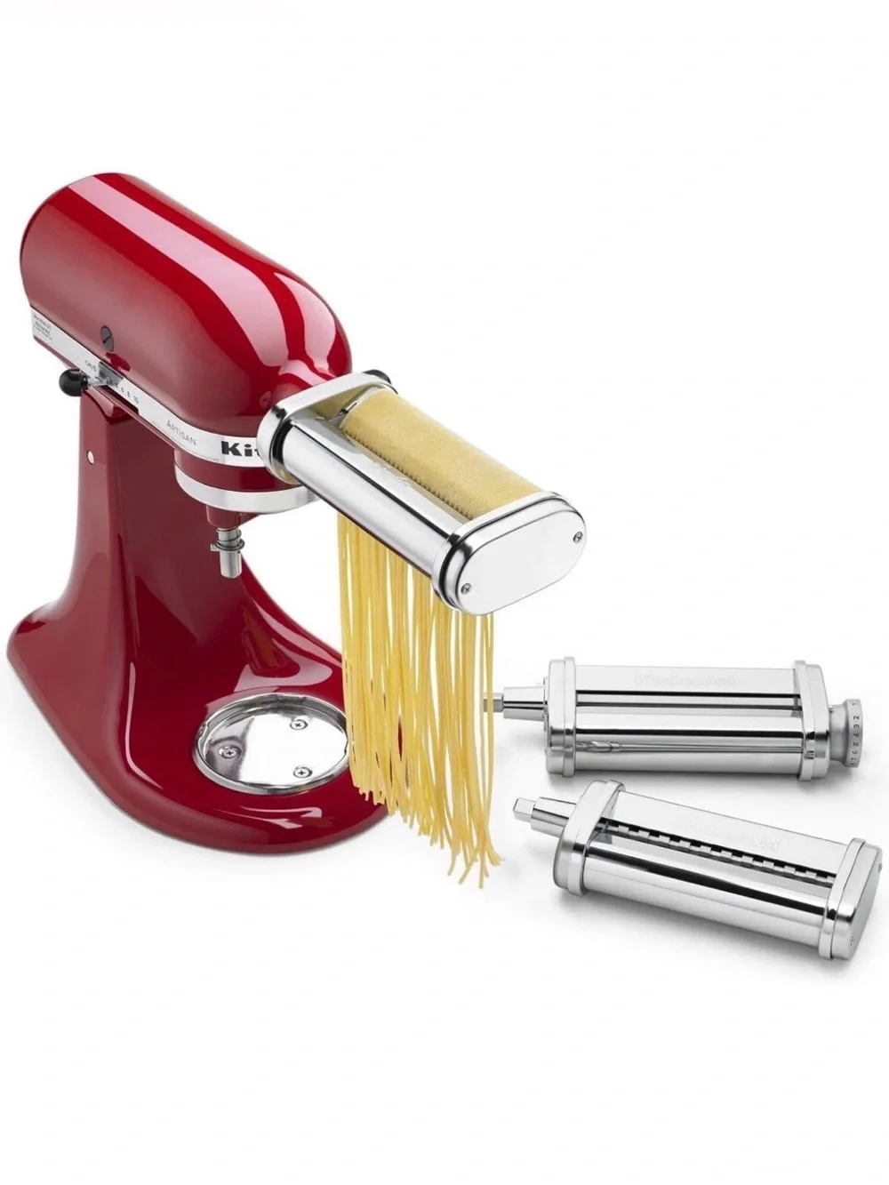 KitchenAid Stand Mixer Attachment 3-Piece Pasta Roller and Cutter Set KSMPRA NEW