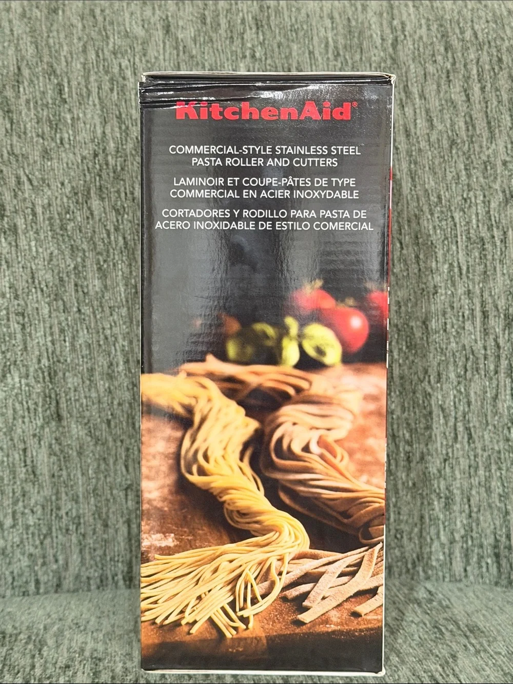KitchenAid Stand Mixer Attachment 3-Piece Pasta Roller and Cutter Set KSMPRA NEW