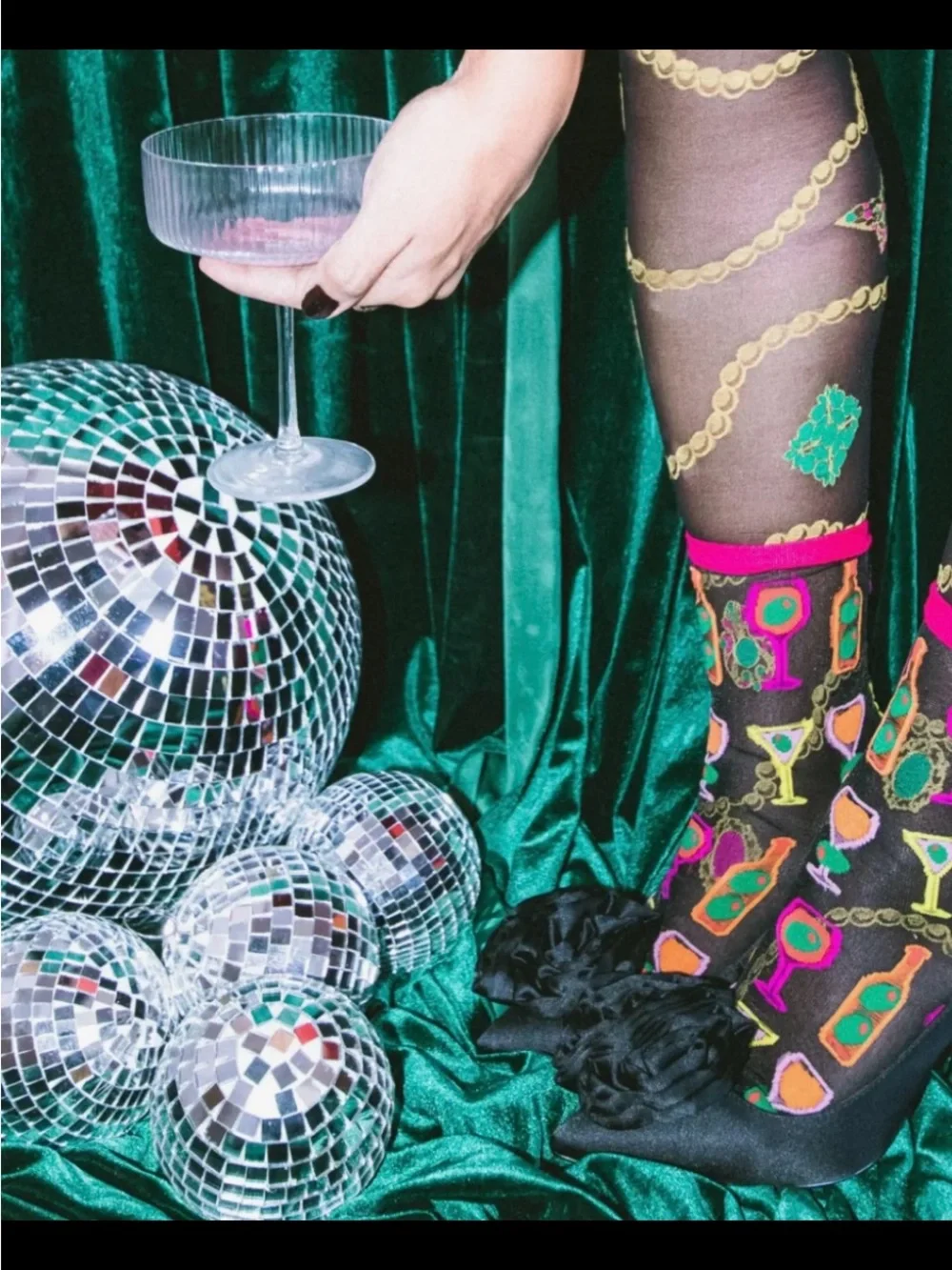Sock Candy bright cocktail