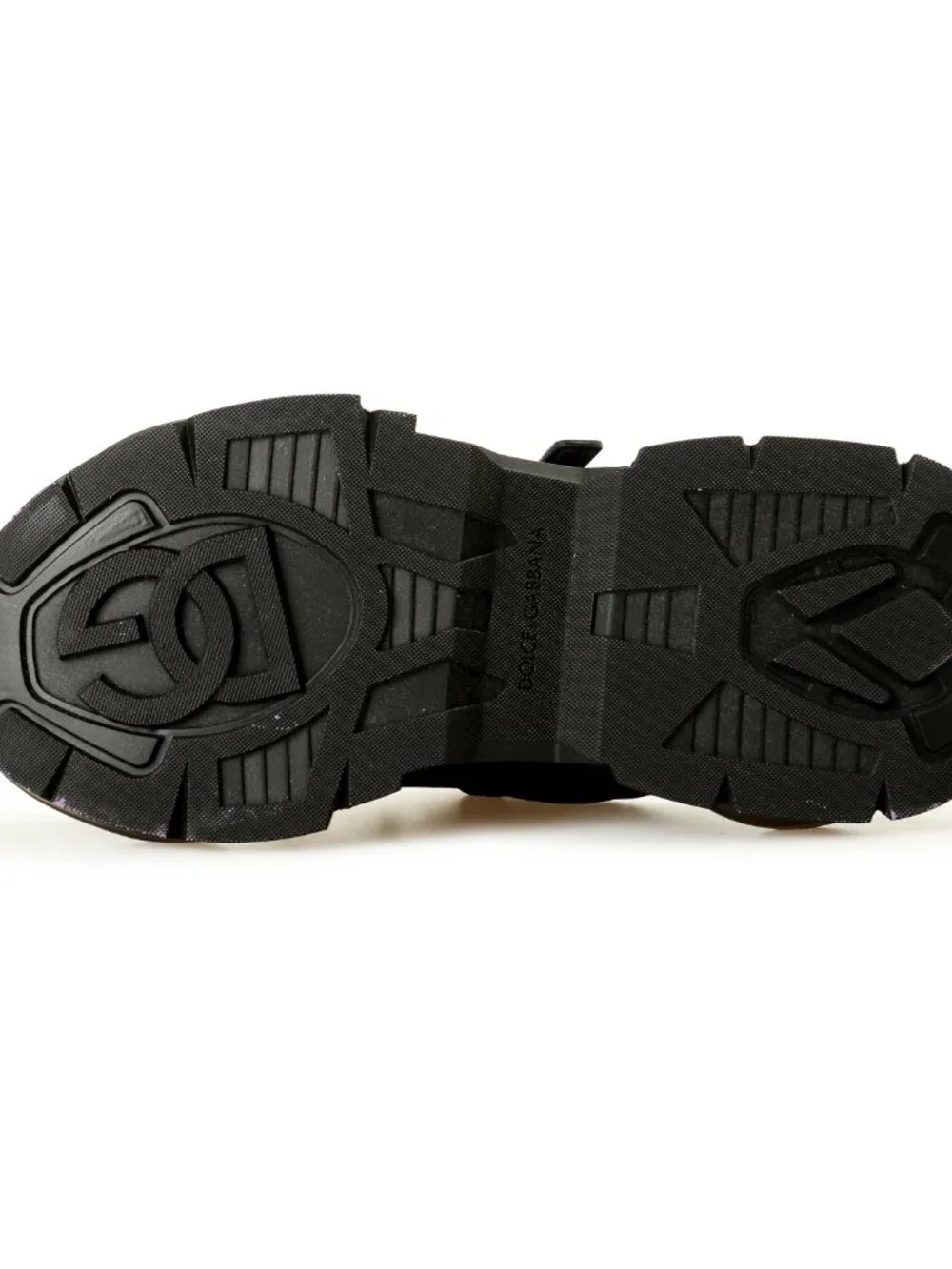 Dolce & Gabbana Men's Black Slides Sneakers Shoes US 11 IT 44