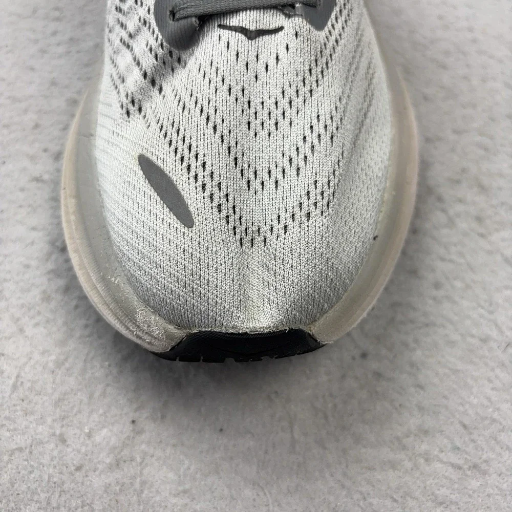 Hoka One One Bondi 8 Shoes Mens Size 11 Gray Running Athletic Sneakers
