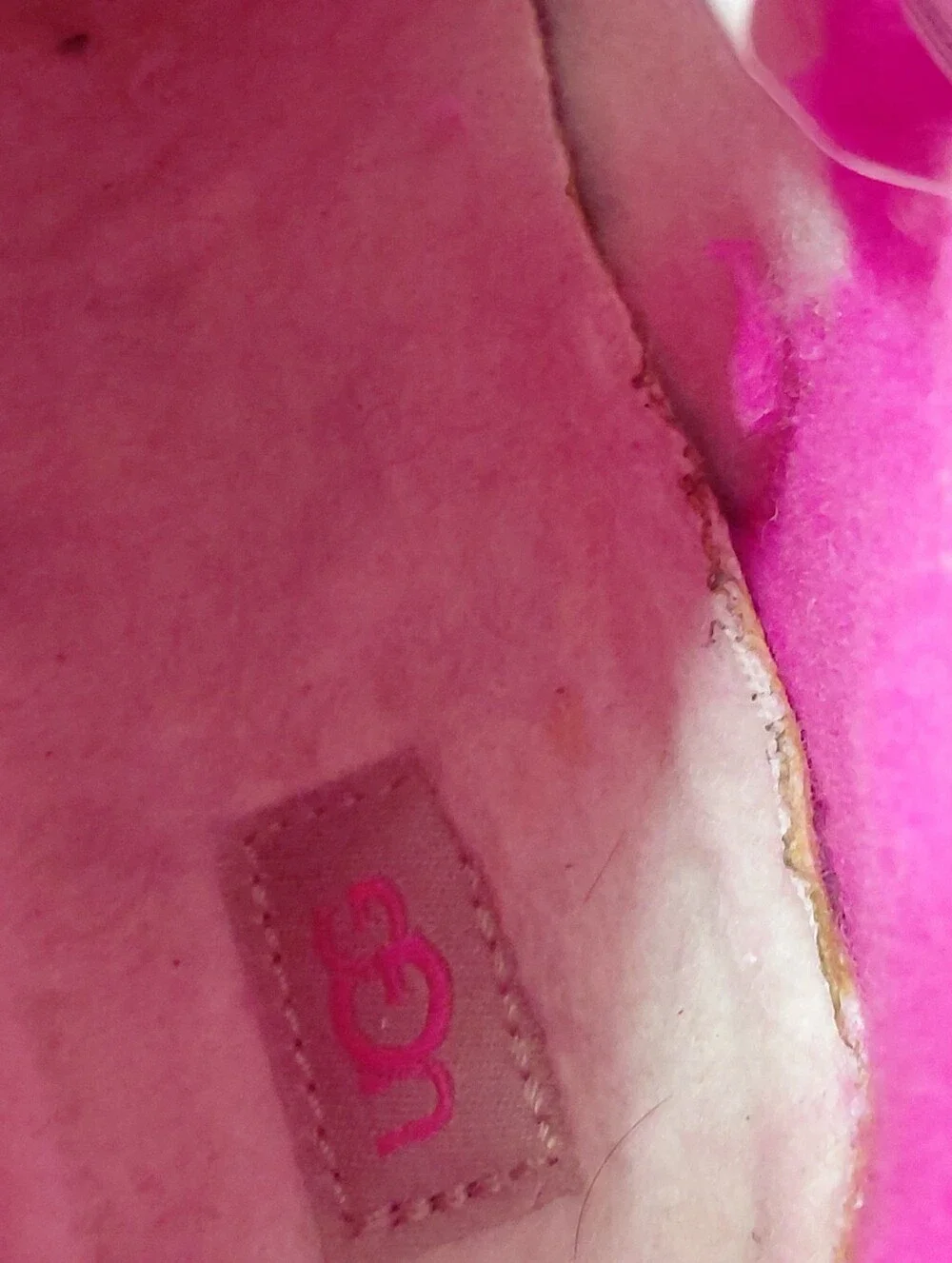 UGG Sz. 6 Taffy Pink Classic Clear Mini Waterproof Boot