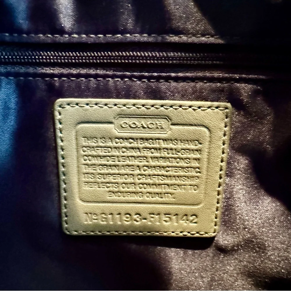Coach stylish tote