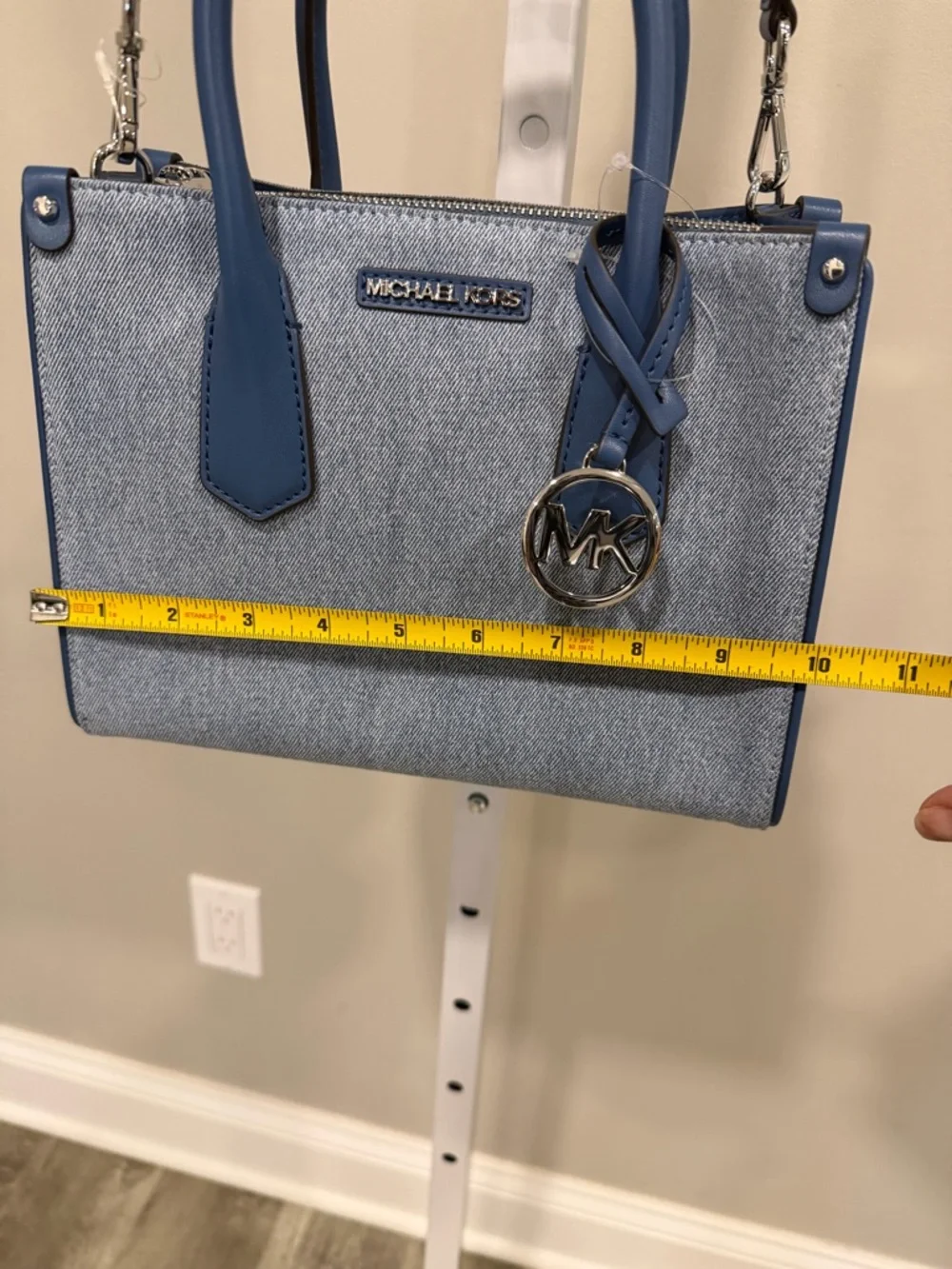 Michael Kors structured denim