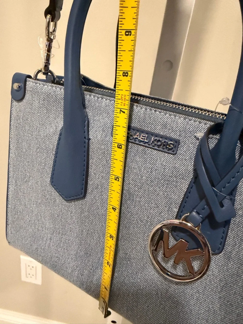 Michael Kors structured denim