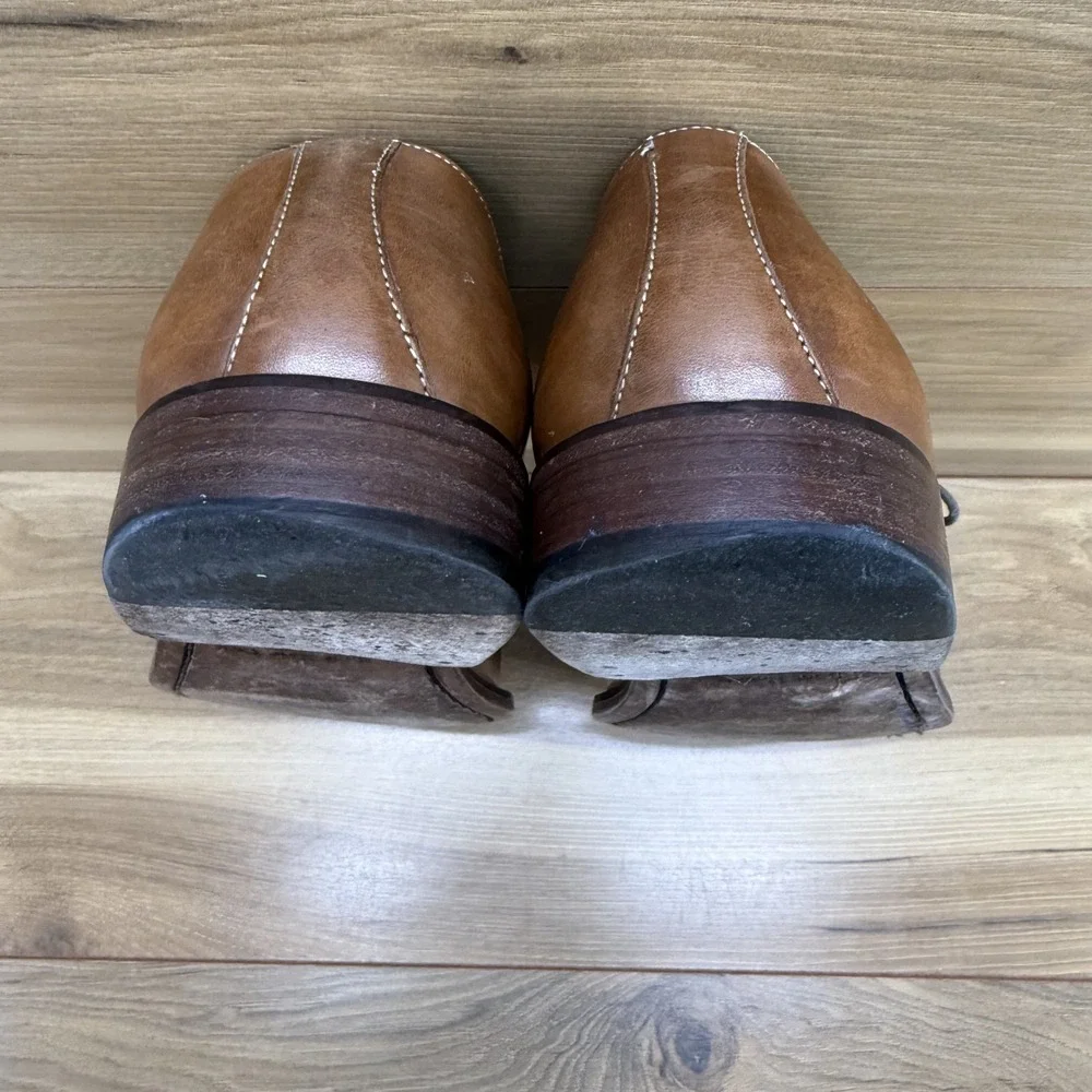 Too Boot New York 9 Adam Derrick Walnut Leather Dress Oxfords