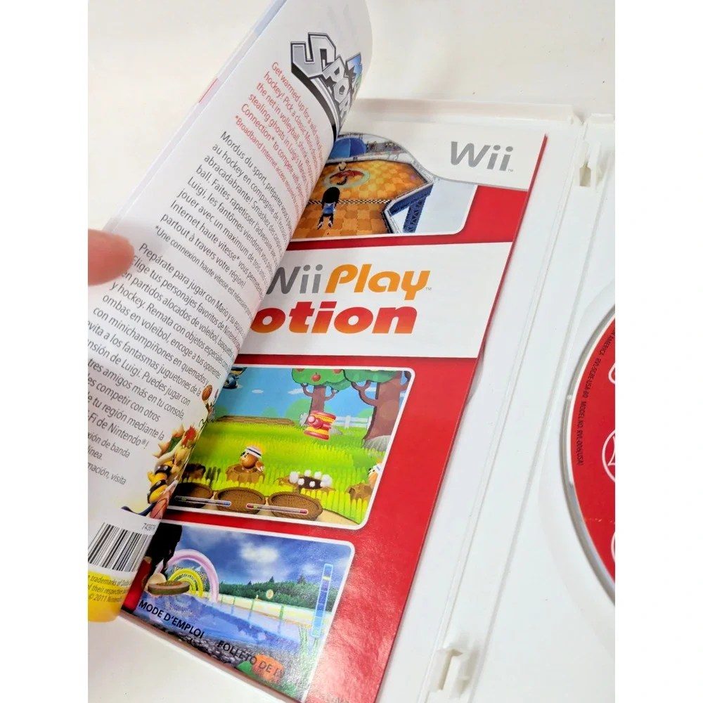 Wii Play Motion (Nintendo Wii, 2011) Complete CIB, Tested And Works fast ship