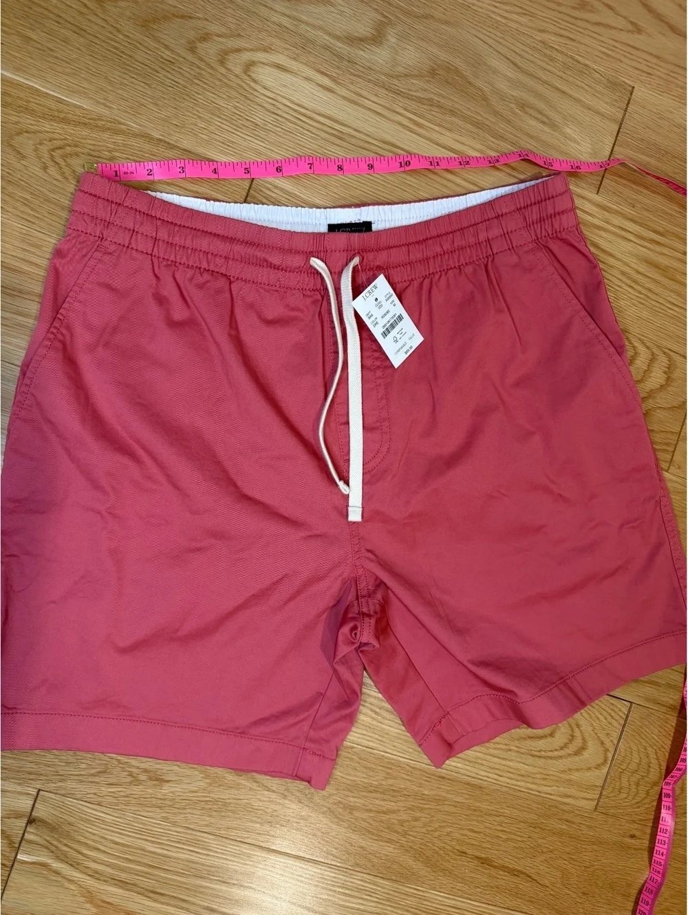 NWT J Crew Men’s Cotton Salmon Shorts