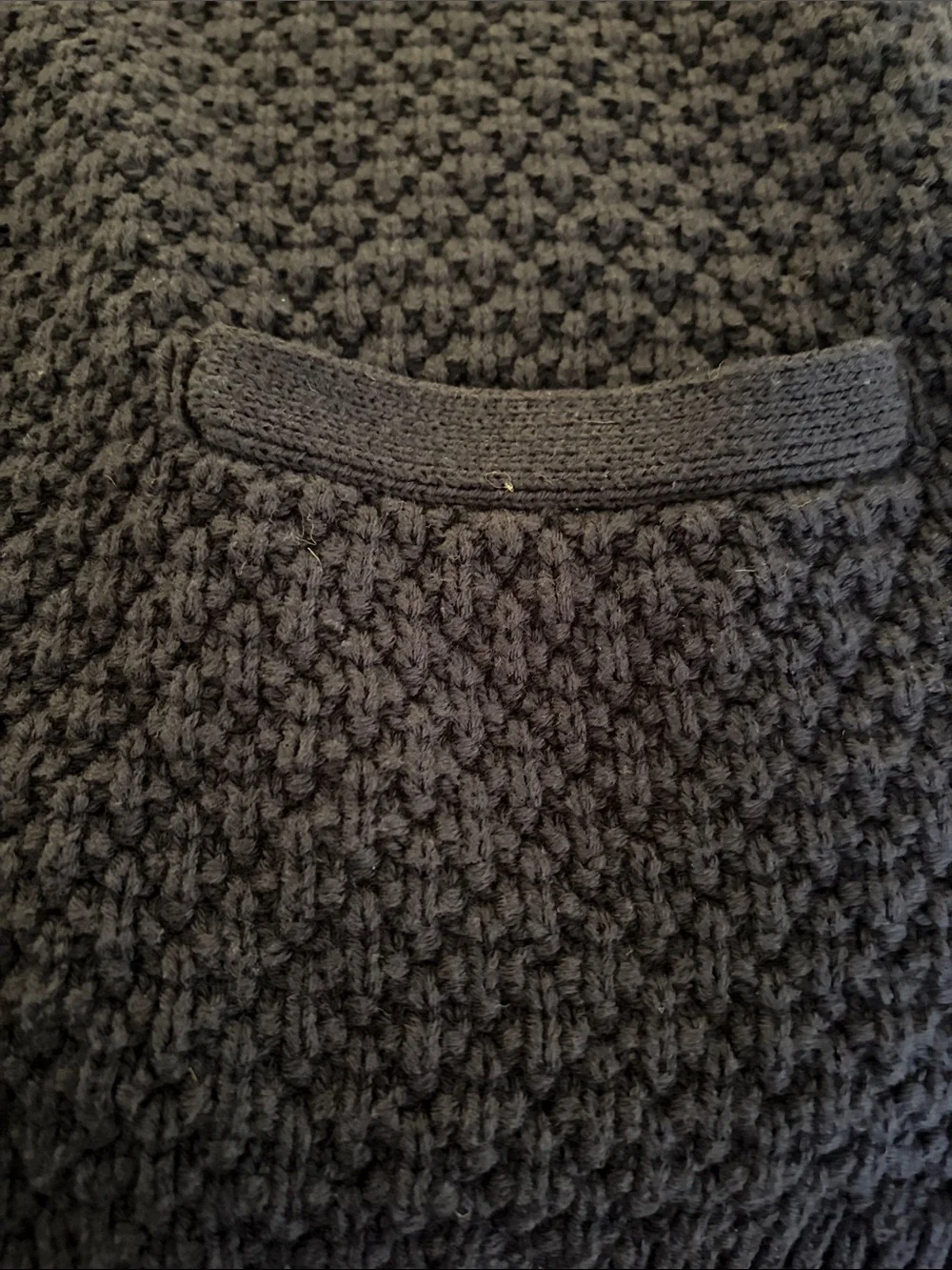 J. Crew Navy Chunky Knit Cardigan