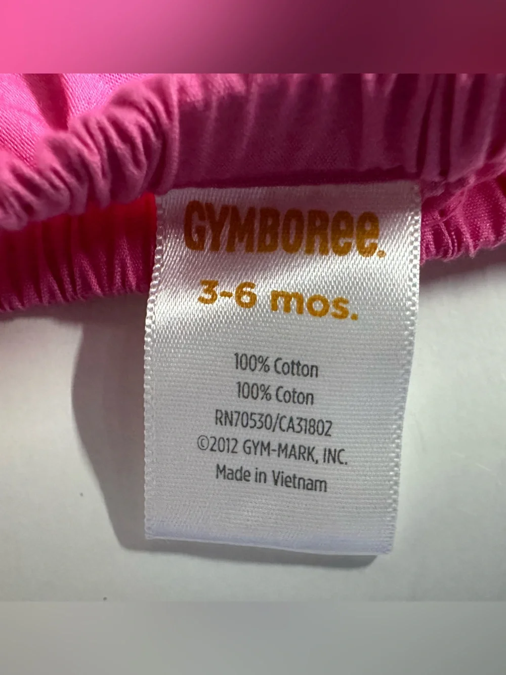 Gymboree Denim Capris with Pink Bloom Trim and Pink Bloomer