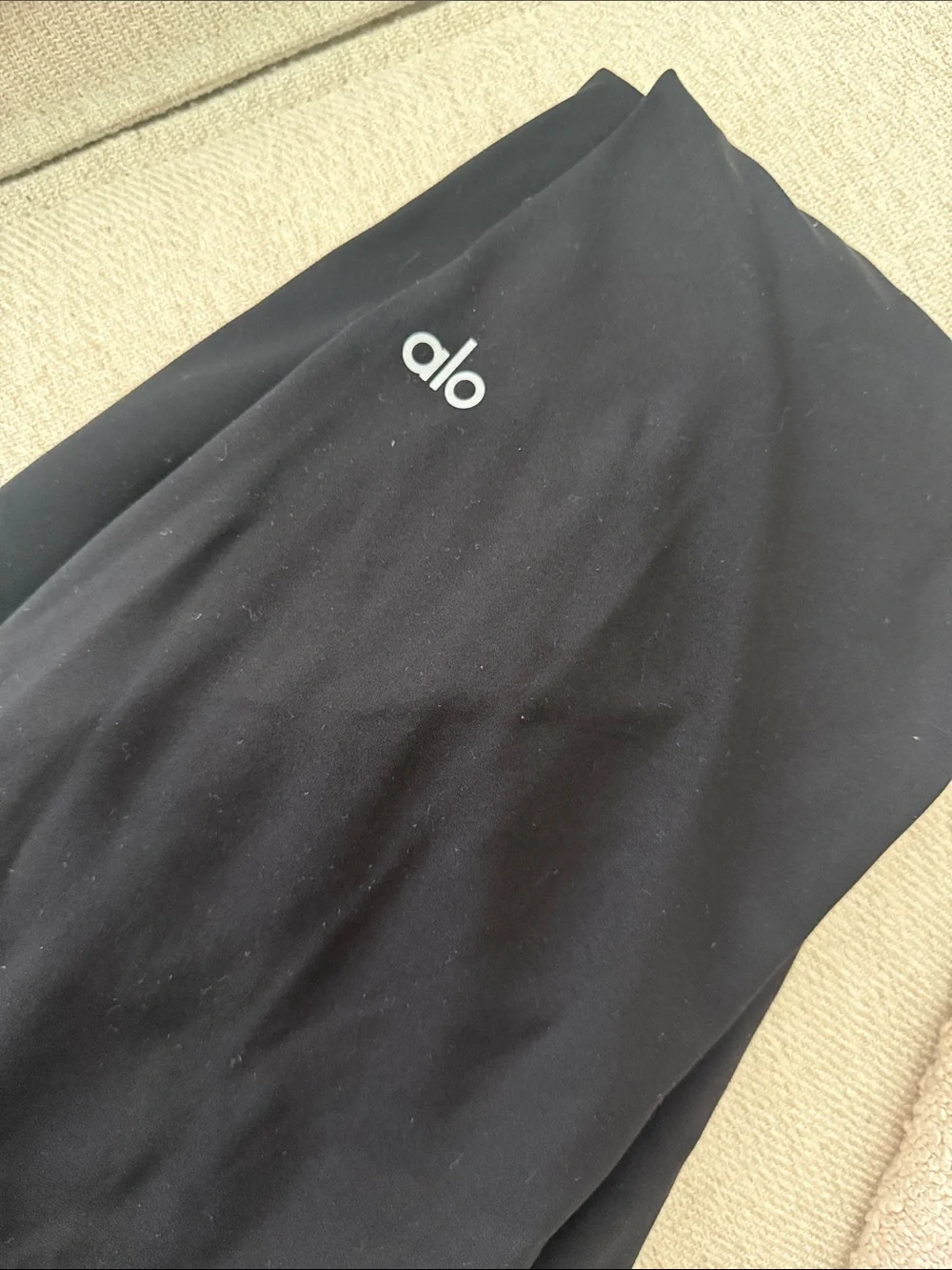 ALO Yoga Black Seamless High-Waist Leggings