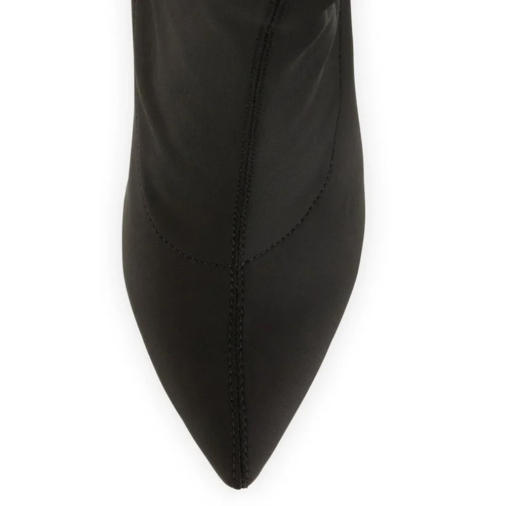 Halston Heritage Dani Black Ink Over the Knee Dress Boots