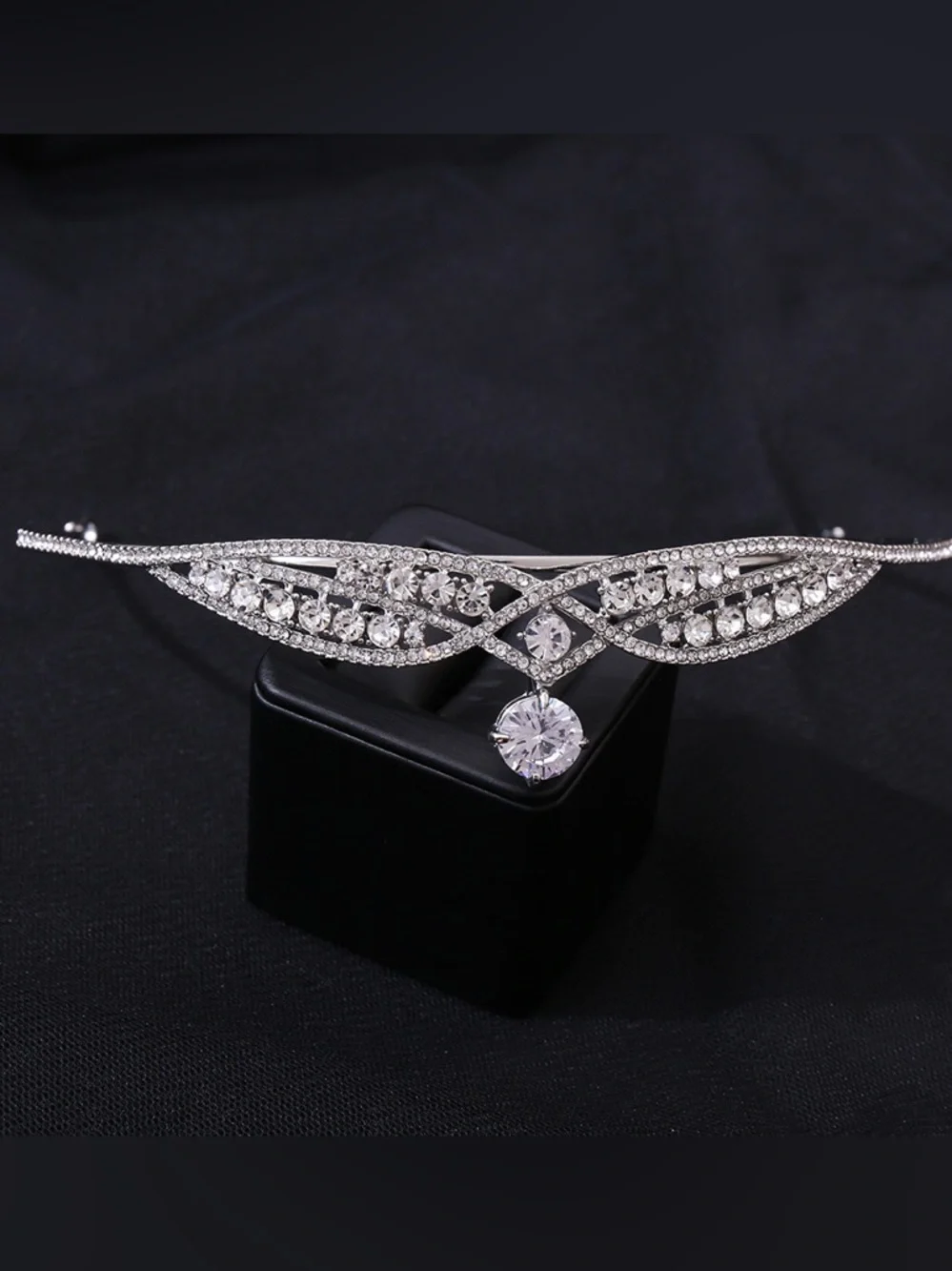 Vintage dazzling crystal