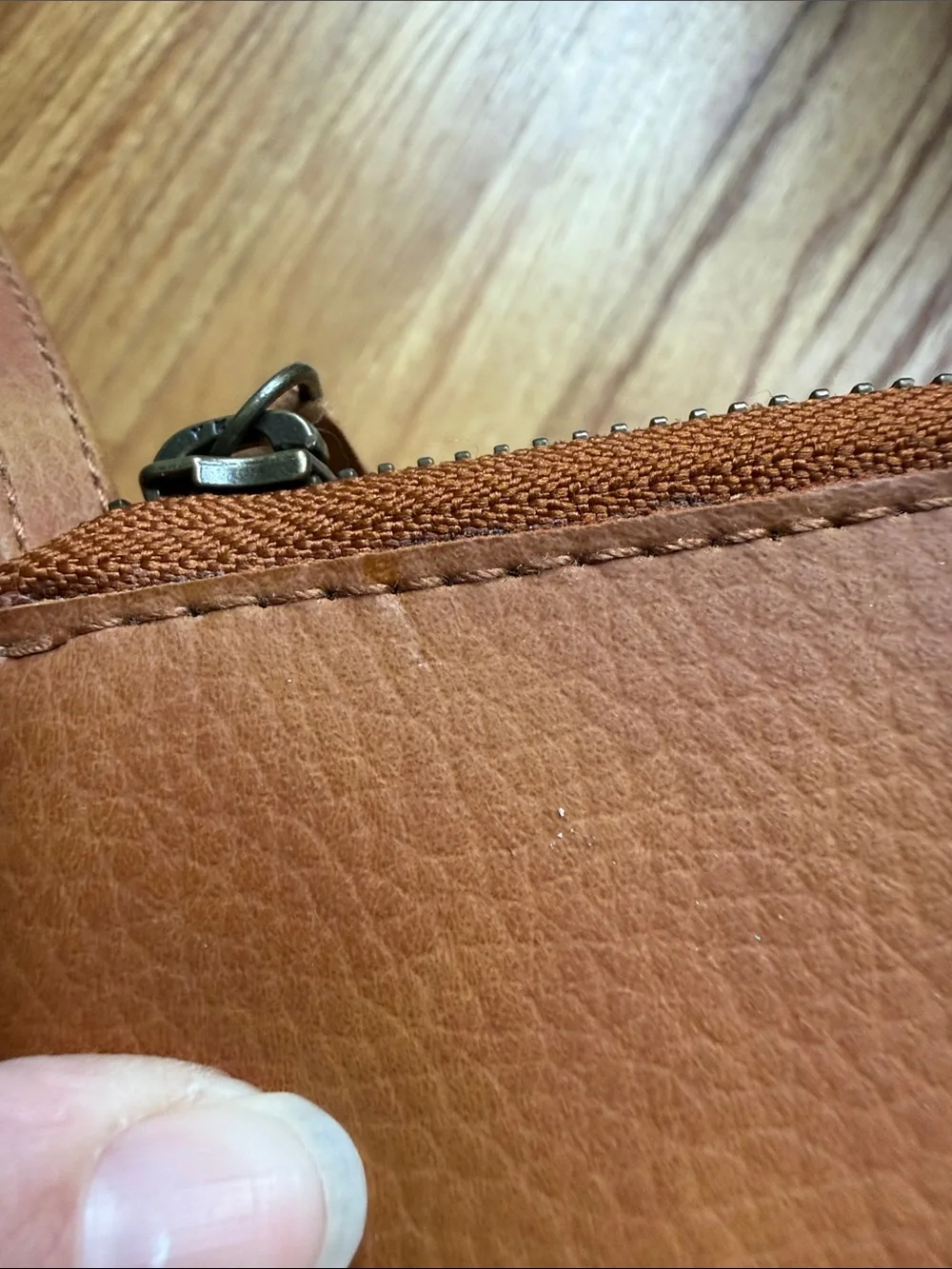 Free People Vegan Leather Wristlet Wallet
