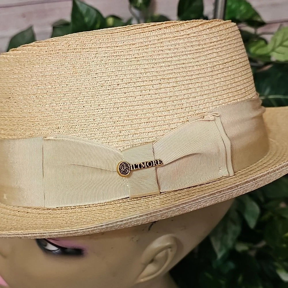 Elegant Cream Straw Hat for Women