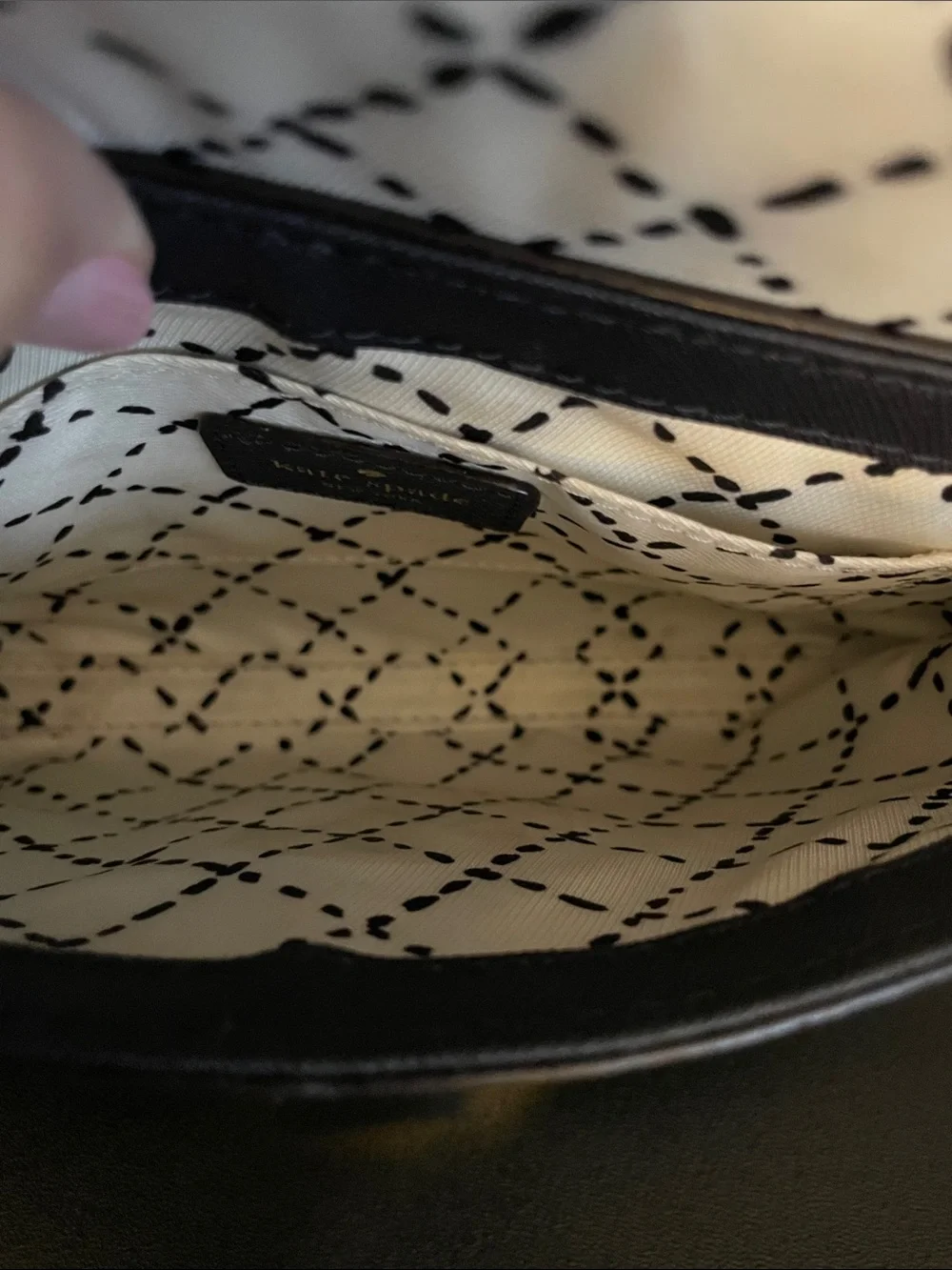 kate spade sleek black