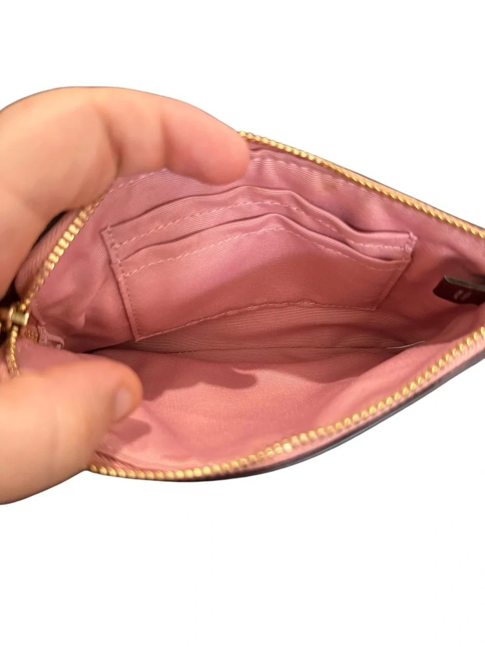 Coach compact wristlet