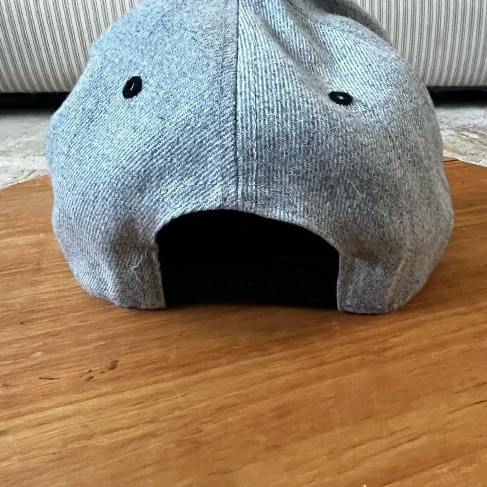 Disney Mickey Mouse Kids Hat‎ Cap - Embroidered Gray and Black OSFM
