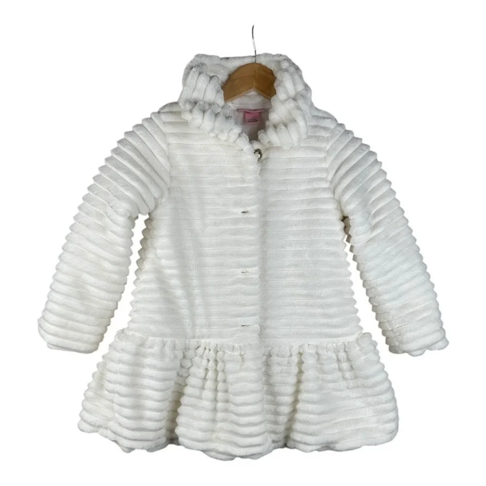 Juicy Couture Girls‎ Full Zip Jacket size 7 White