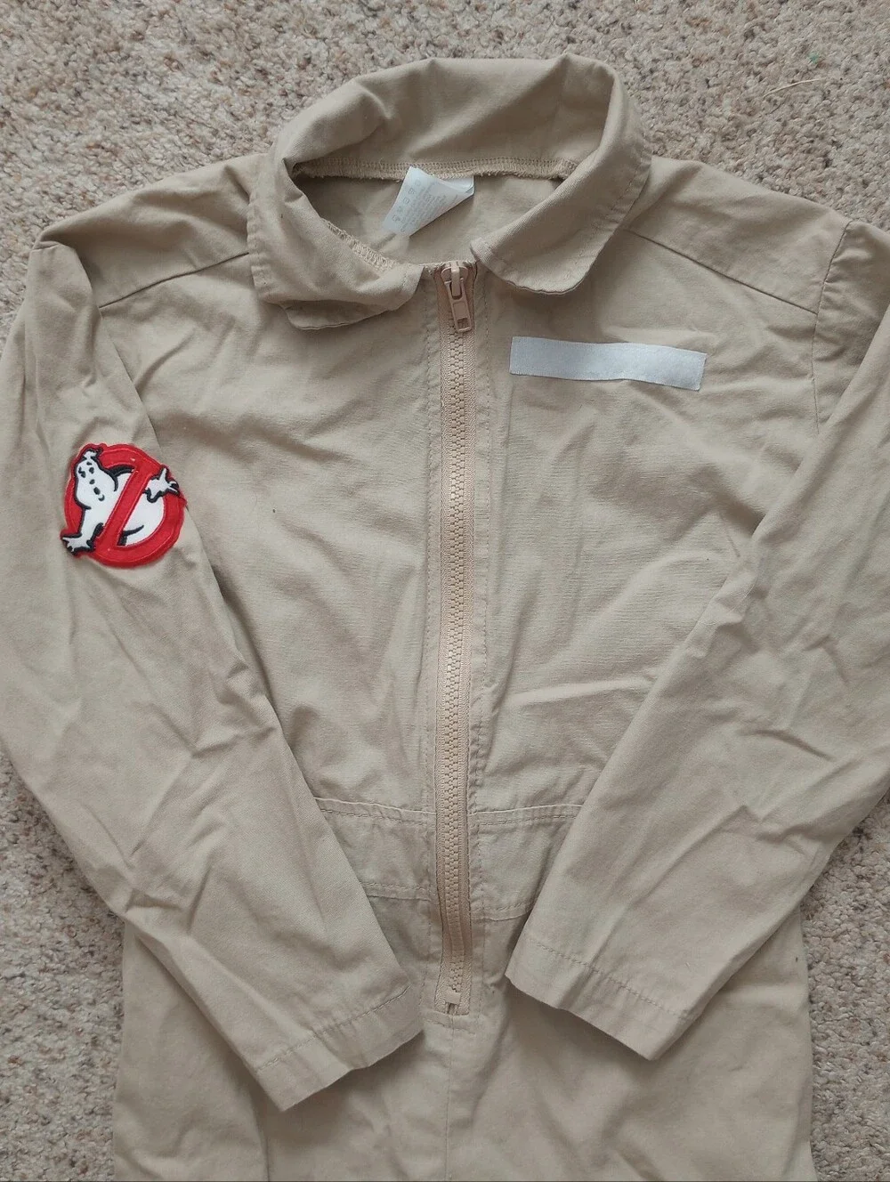 Ghost Busters Jumpsuit Kids Halloween Costume Size Small