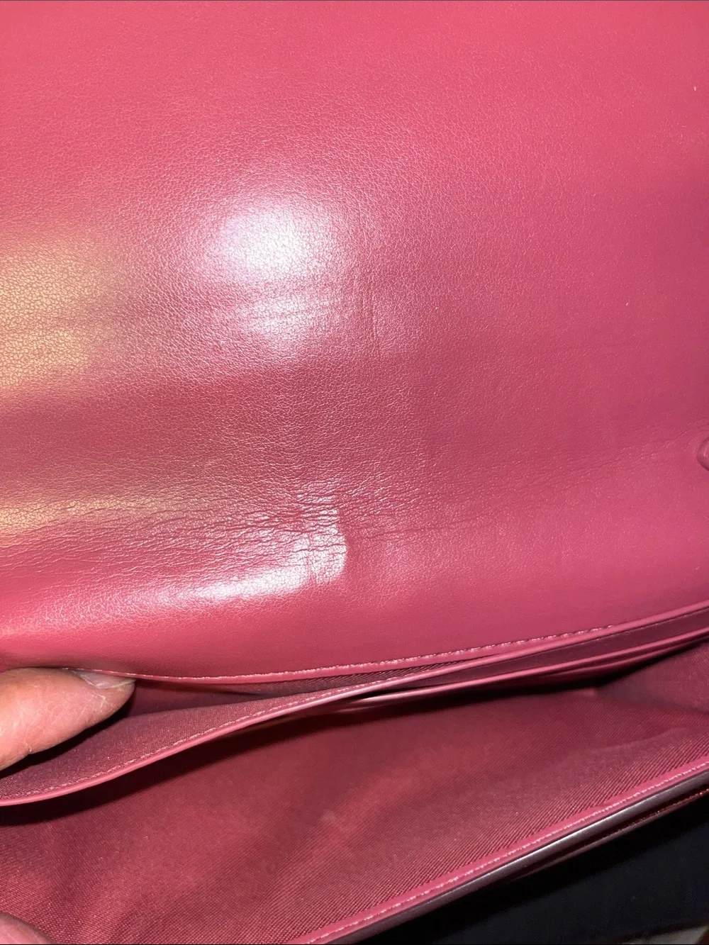 Coach sleek pink