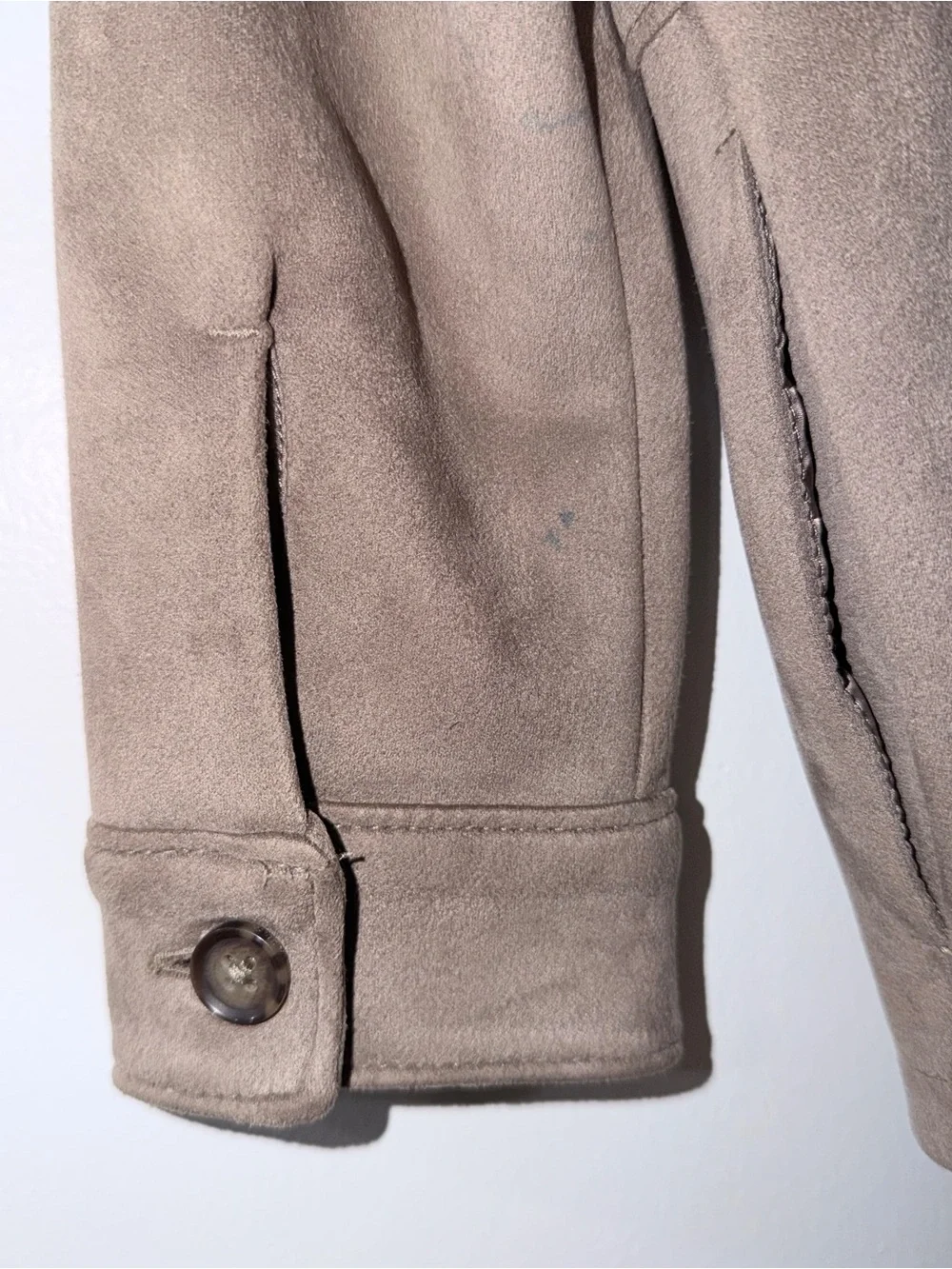 abercrombie kids suede pockets collar