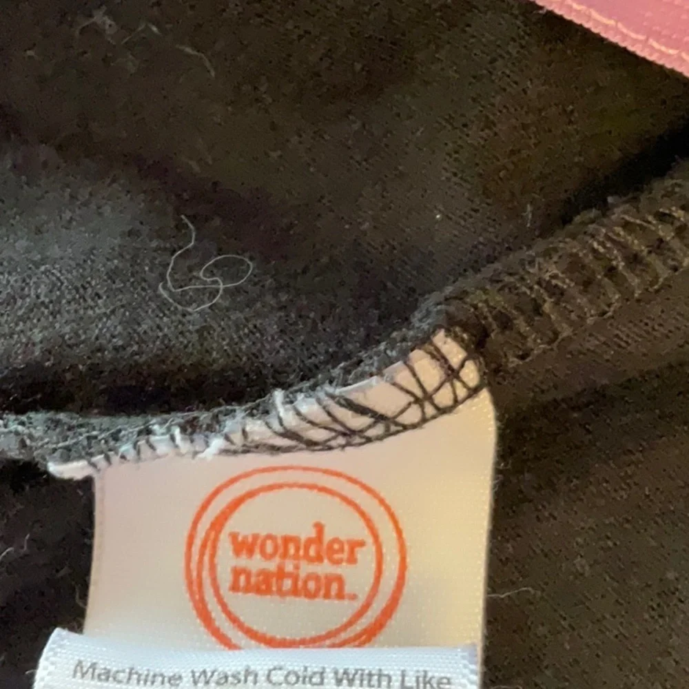 Wonder Nation Black Casual Shorts