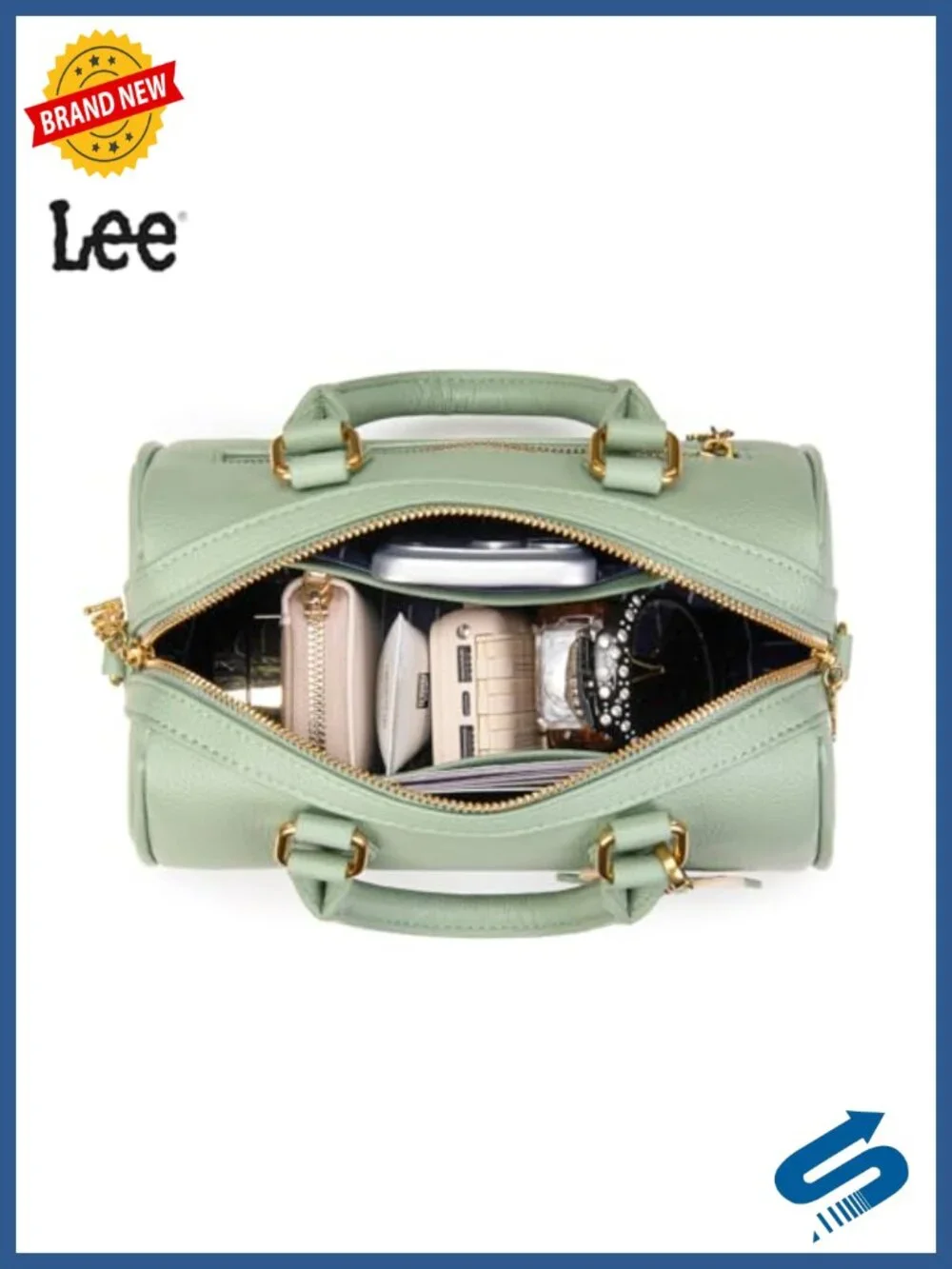 Women's Satchel Purse Faux Leather Convertible Crossbody Bag Top Handle Handbag