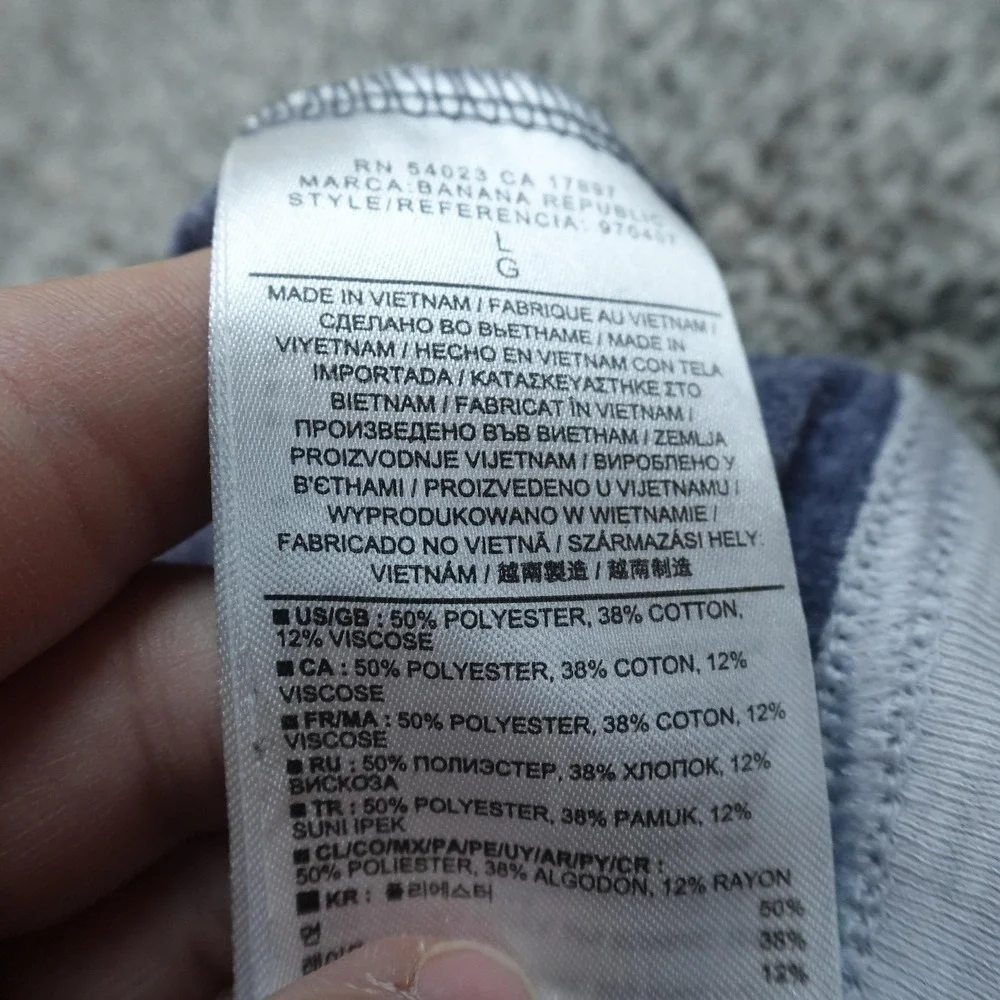 Banana Republic measurements are