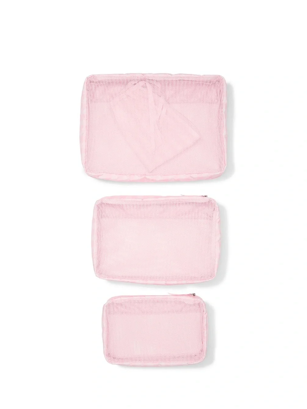 Victoria’s Secret Pink Striped Tote Bag with Packing Organizers