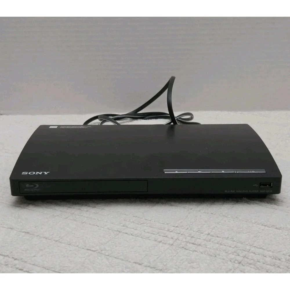 Sony Model BDP-BX18 Blu-ray Disc DVD Player Black No Remote Tested & Works
