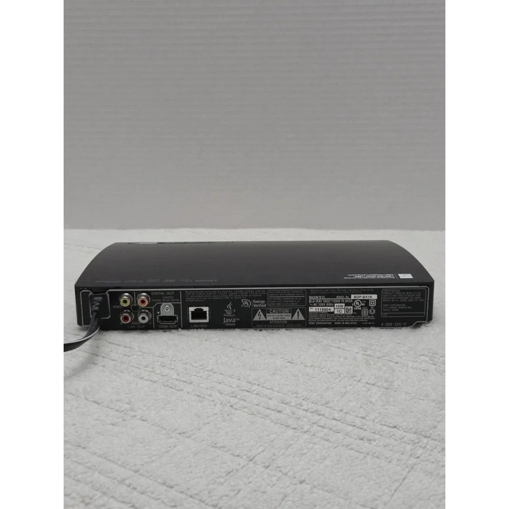 Sony bdp bx18