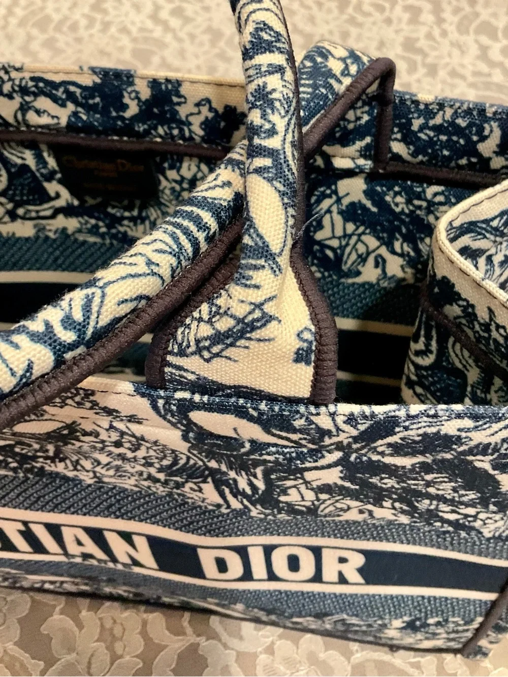 Dior canvas book