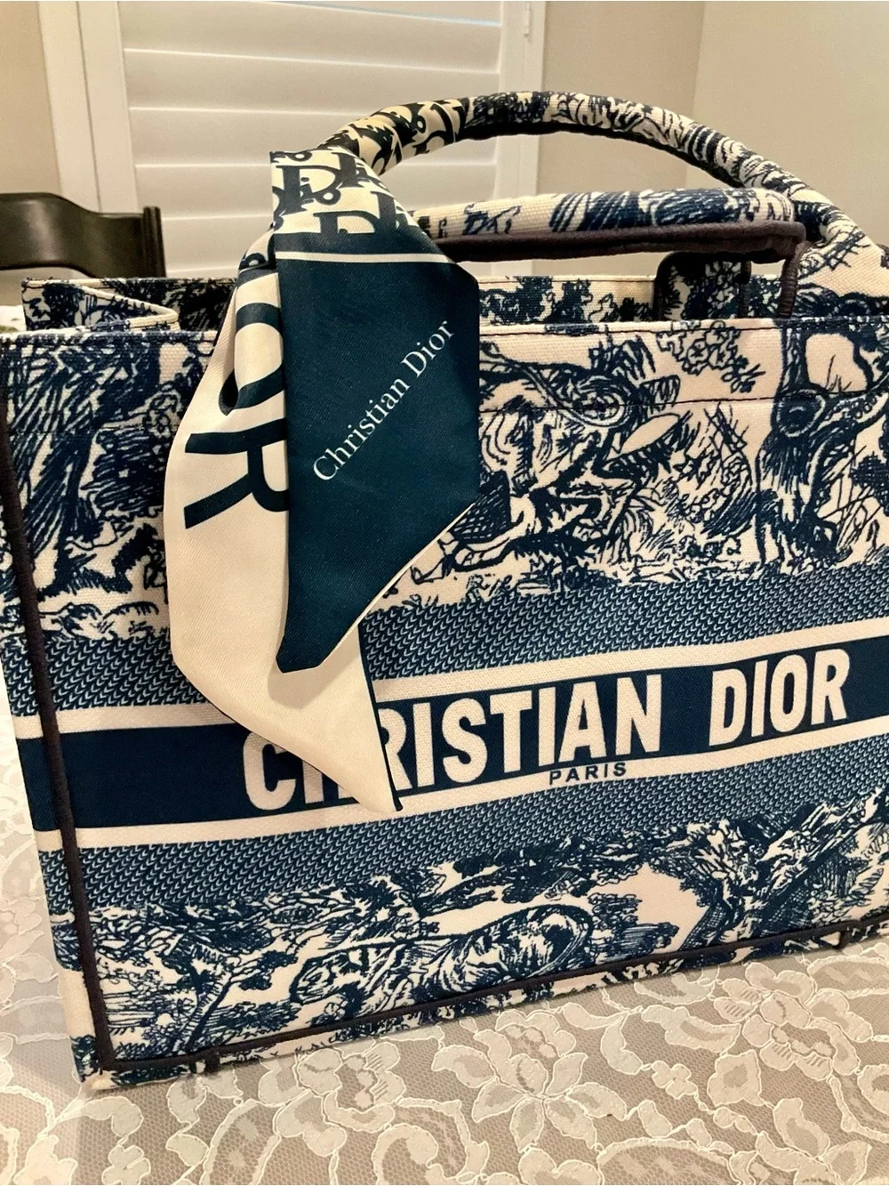 Dior canvas book