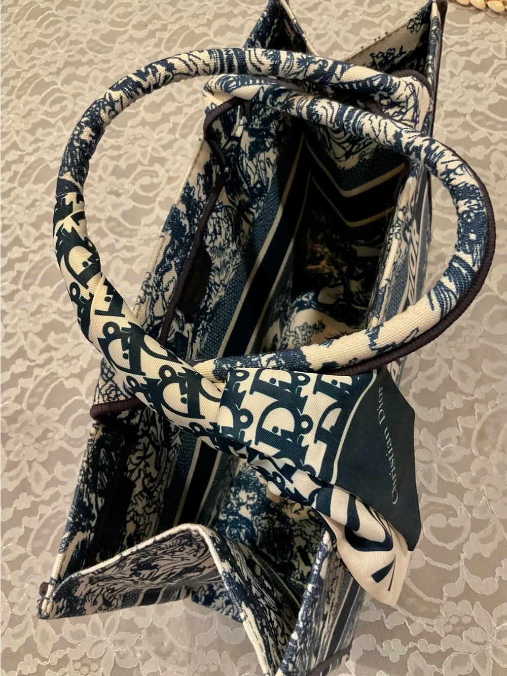 Dior canvas book