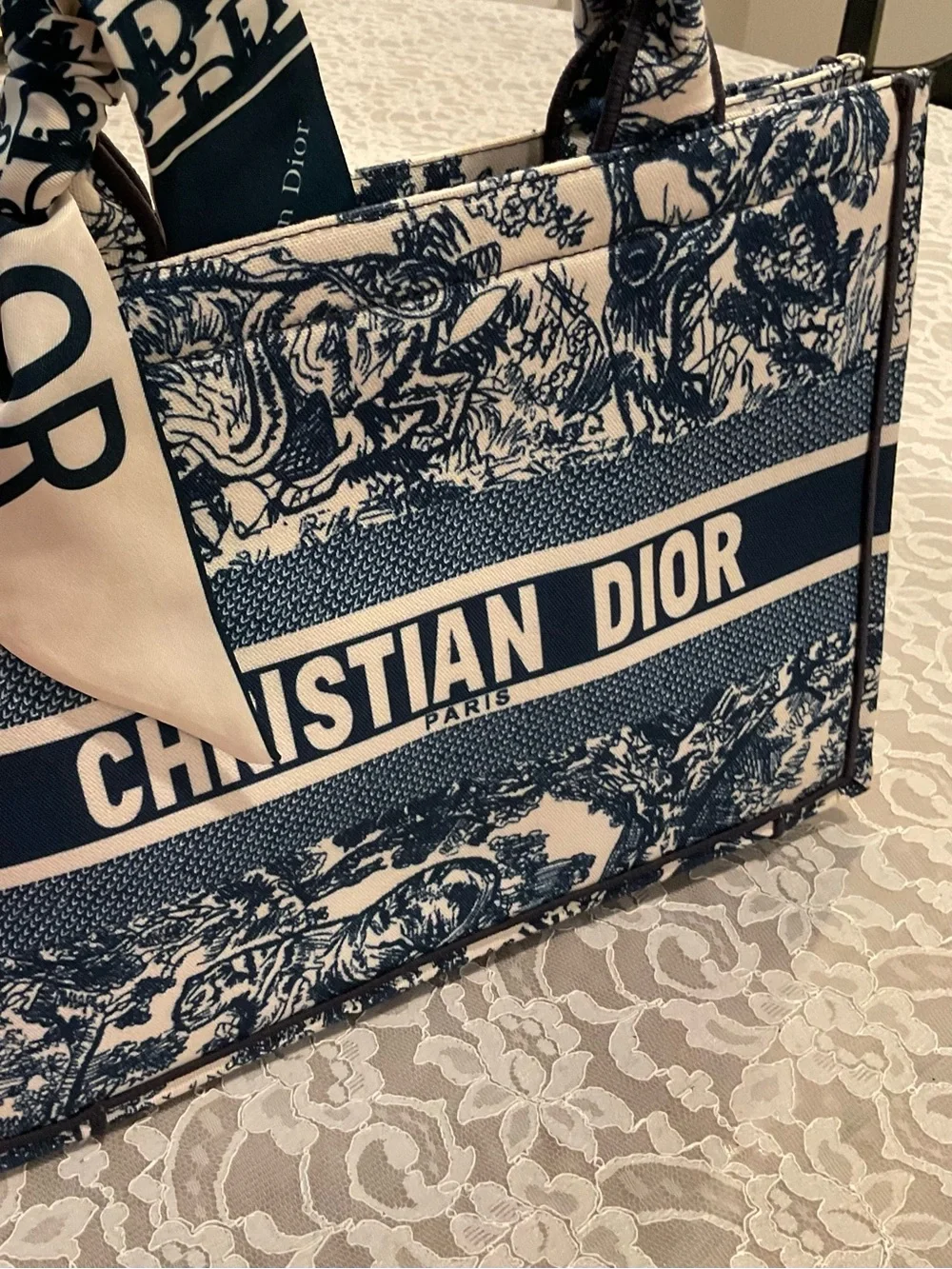 Dior canvas book