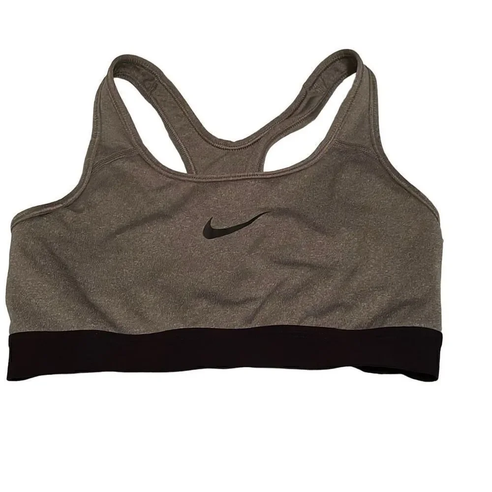 Nearly New! Gray Nike Sports Bra - Size XXS
