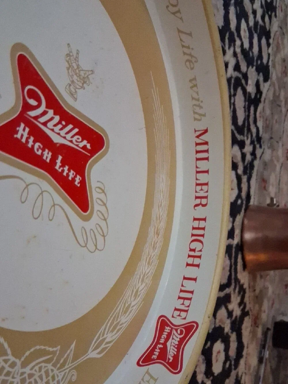 Miller High Life recognition branded