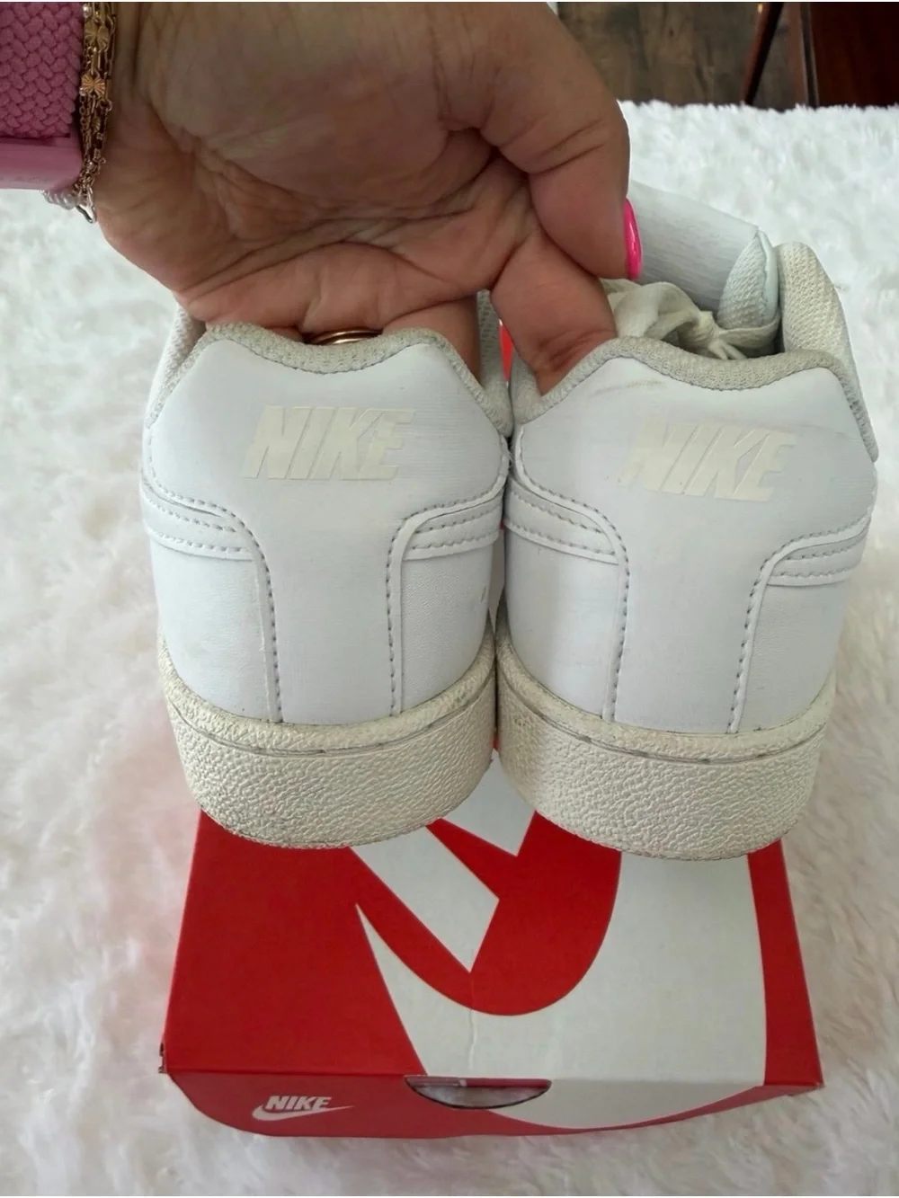 Nike worn handful
