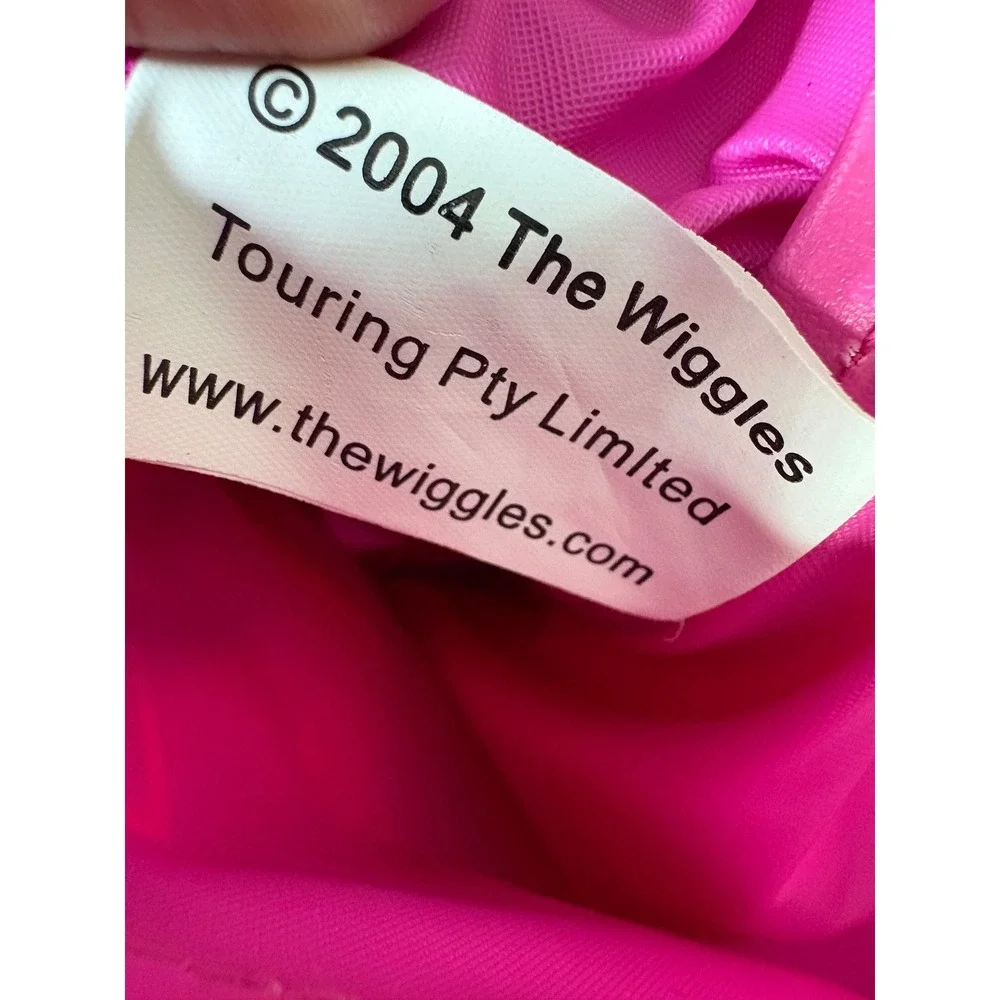 The Wiggles Dorothy the Dinosaur Backpack Pink Vtg Y2K 2004 Nostalgia whimsical
