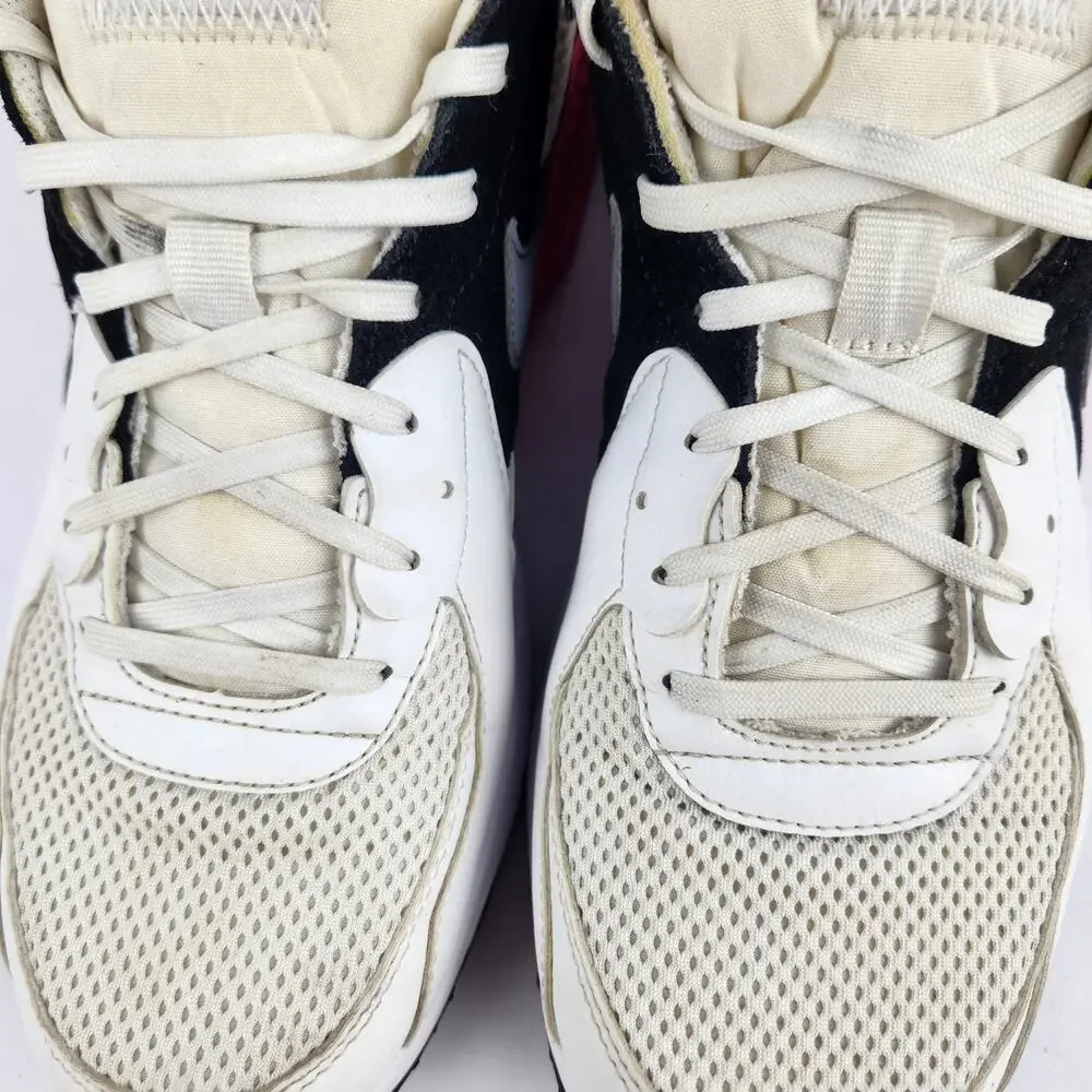 Nike Air Max Excee Shoes Womens Size 10 VT2 White Black Pink Sneakers CD5432-100