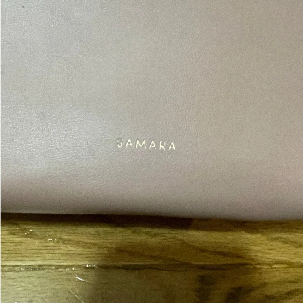 Samara Mauve Vegan Leather Mini‎ Crossbody Bag Adjustable Strap Minimalist Rose