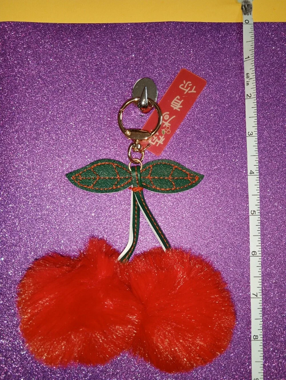 N/A fluffy red